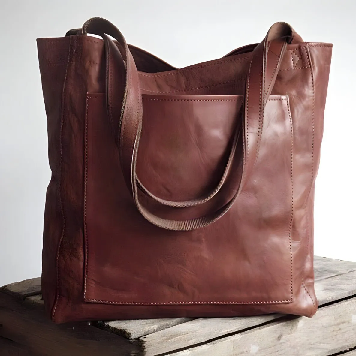 Amy - Handgefertigte Ledertasche