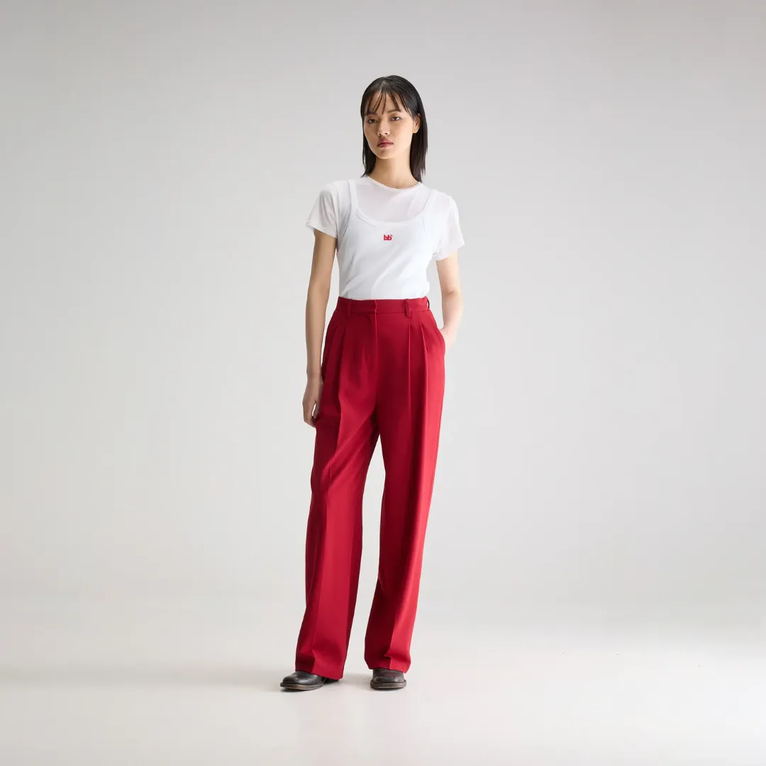Dominic Tailored Trousers (Palissandre)
