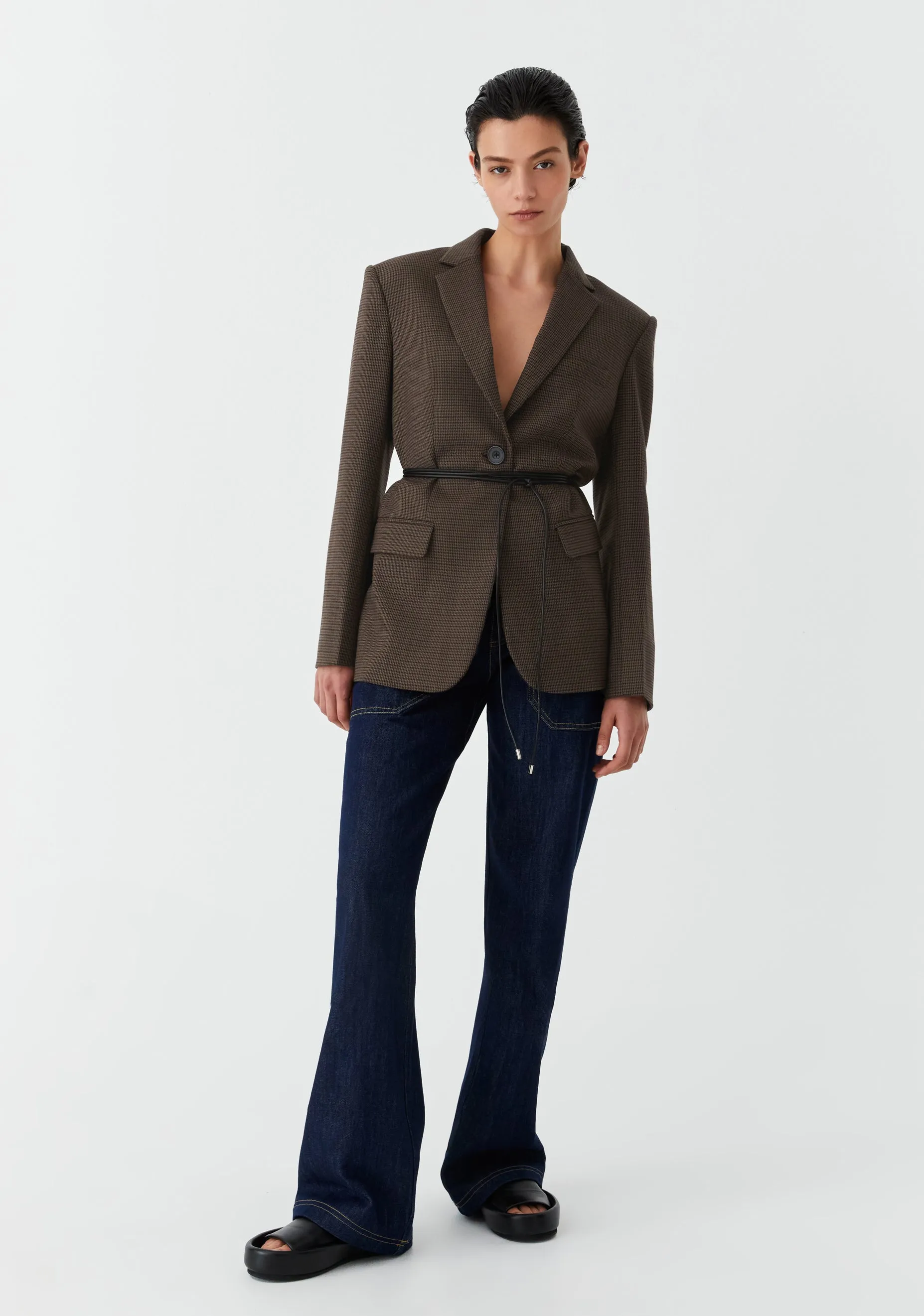 Emmet Blazer_Houndstooth