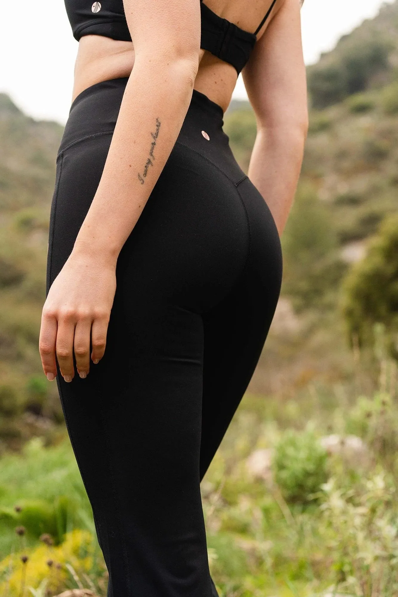 Encompass Flared Trousers - Black