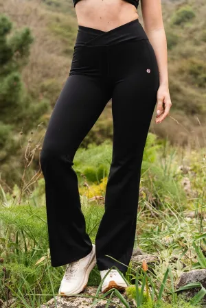 Encompass Flared Trousers - Black