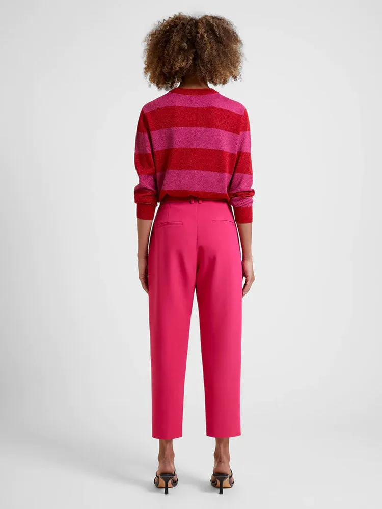 Great Plains Evening Crepe Tailored Trouser Christmas Rose
