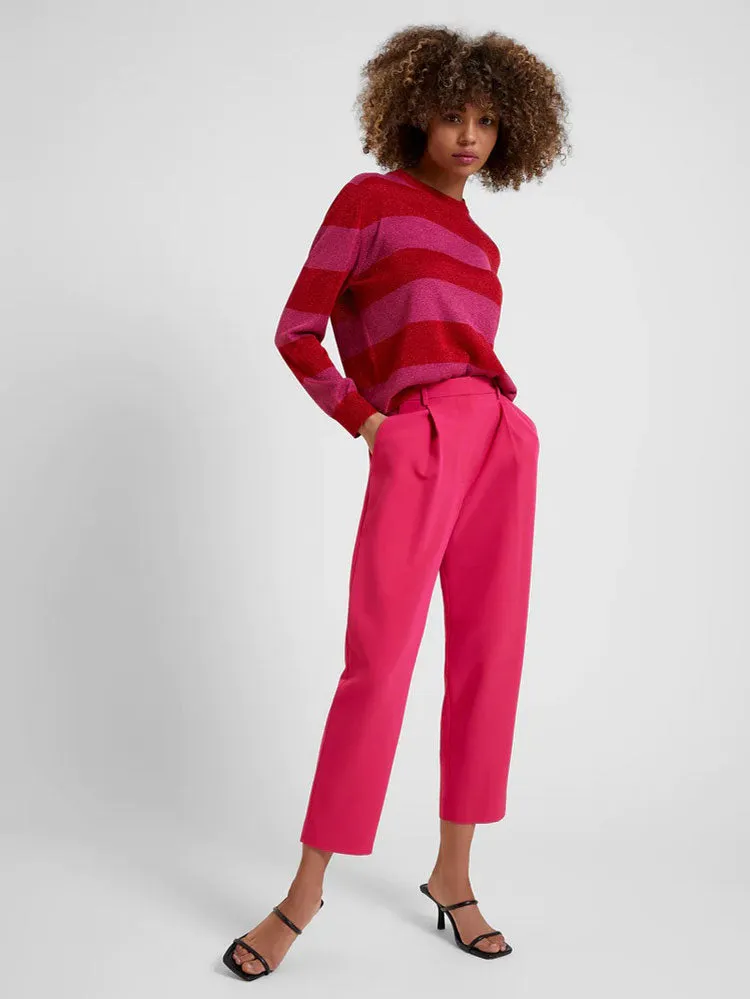 Great Plains Evening Crepe Tailored Trouser Christmas Rose