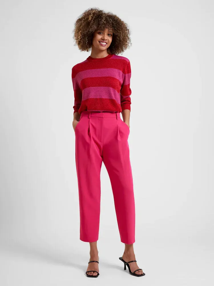 Great Plains Evening Crepe Tailored Trouser Christmas Rose