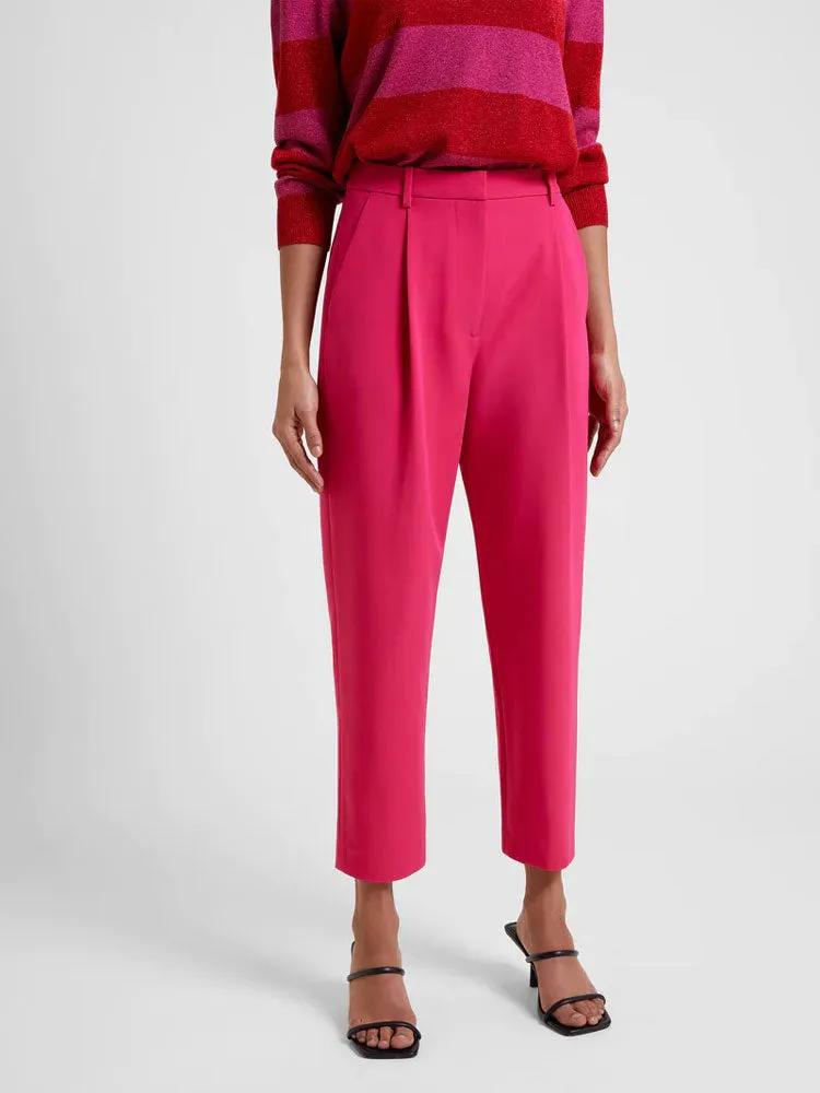 Great Plains Evening Crepe Tailored Trouser Christmas Rose