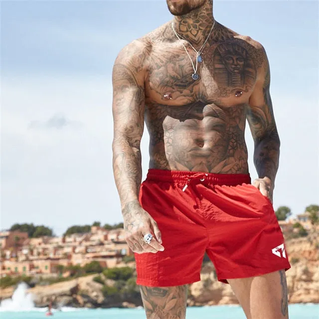 Hot 2019 Swimming Trunks Men New Swimwear Men