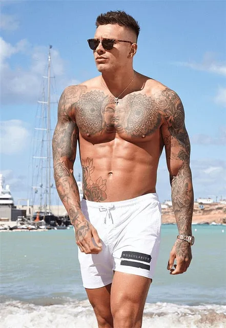 Hot 2019 Swimming Trunks Men New Swimwear Men