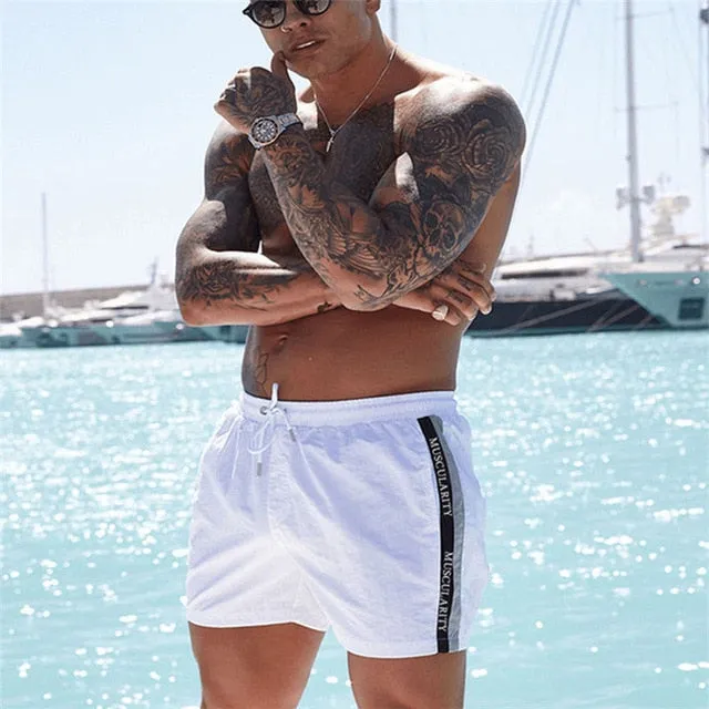 Hot 2019 Swimming Trunks Men New Swimwear Men