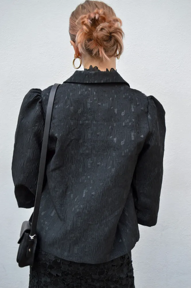 Esmena Womens Premium Black Jacket