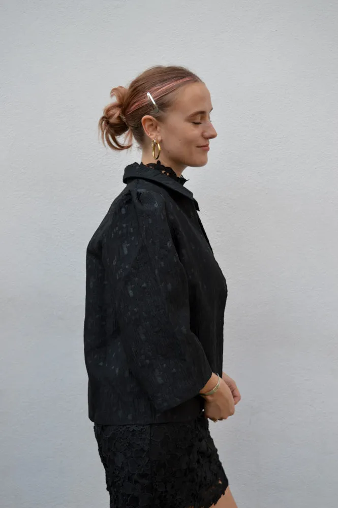 Esmena Womens Premium Black Jacket