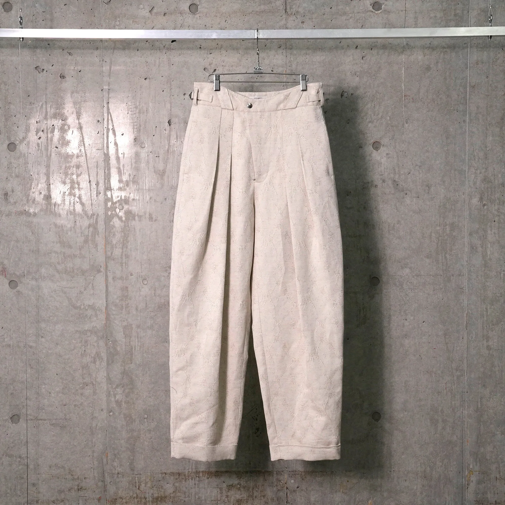 TAILORED BALLOON TROUSERS / IVORY