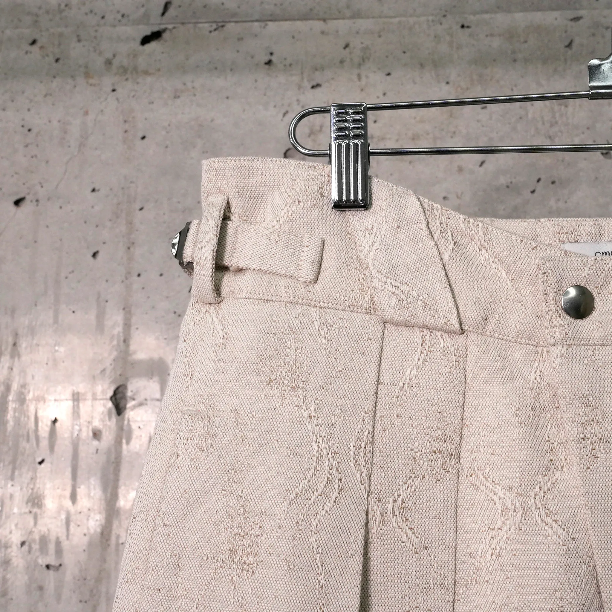 TAILORED BALLOON TROUSERS / IVORY