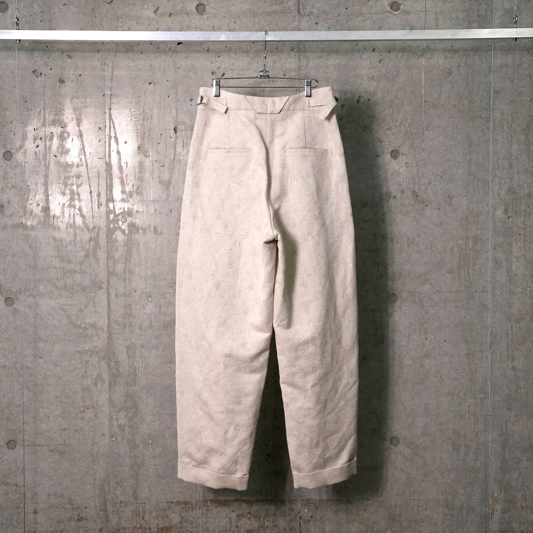 TAILORED BALLOON TROUSERS / IVORY