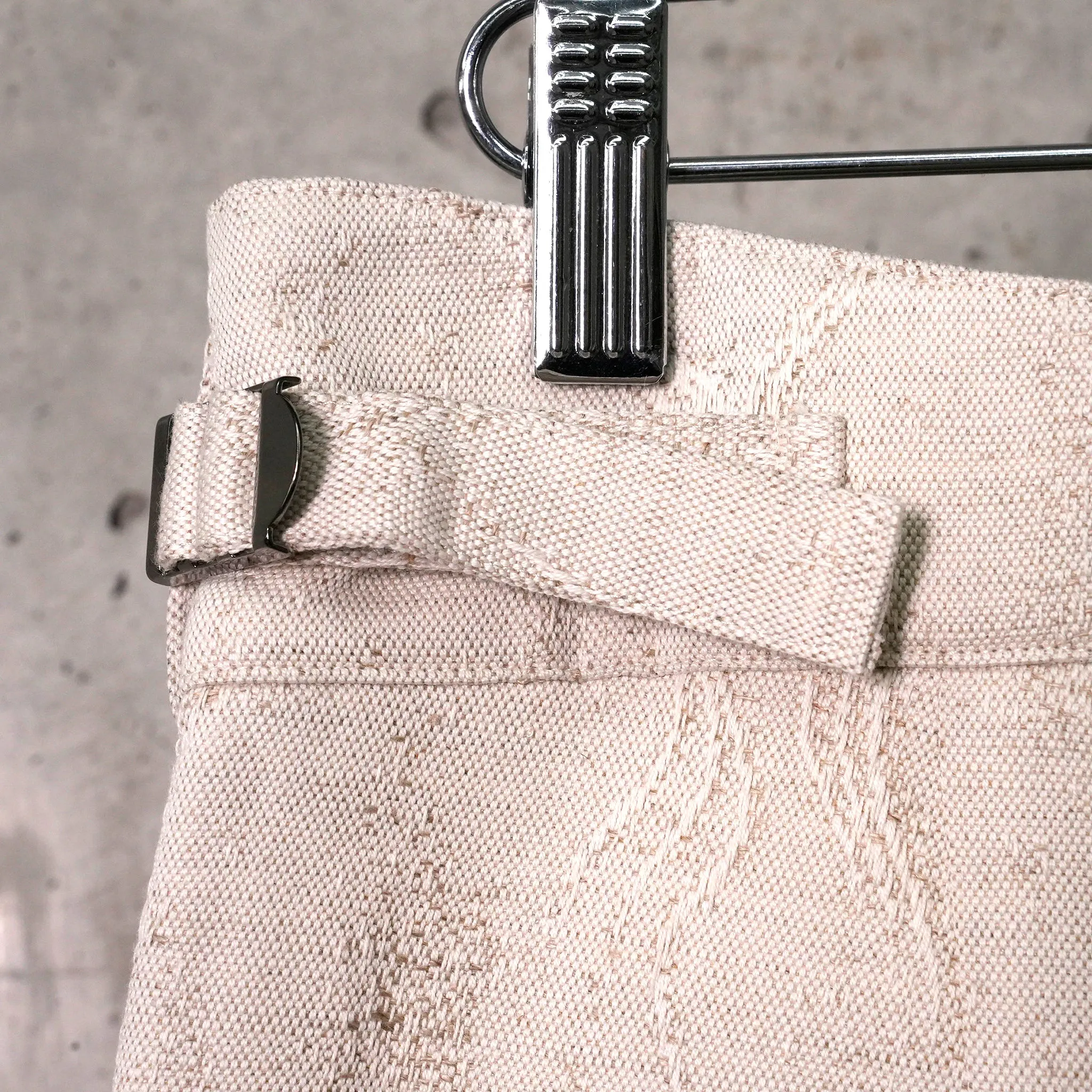TAILORED BALLOON TROUSERS / IVORY