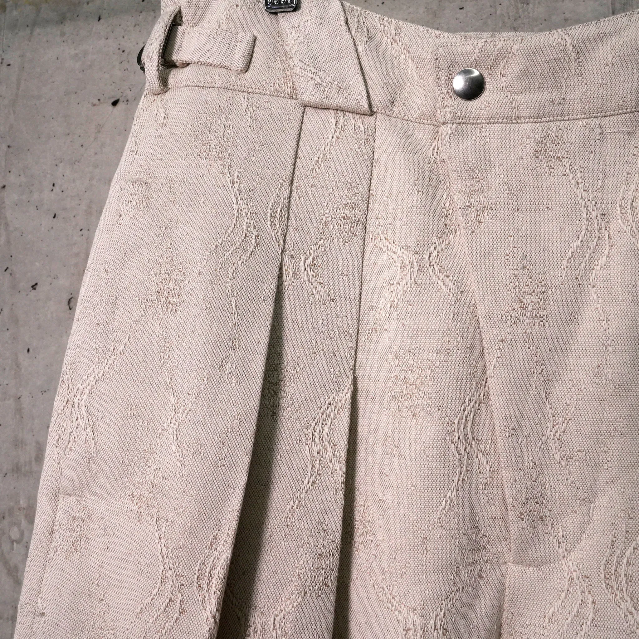 TAILORED BALLOON TROUSERS / IVORY