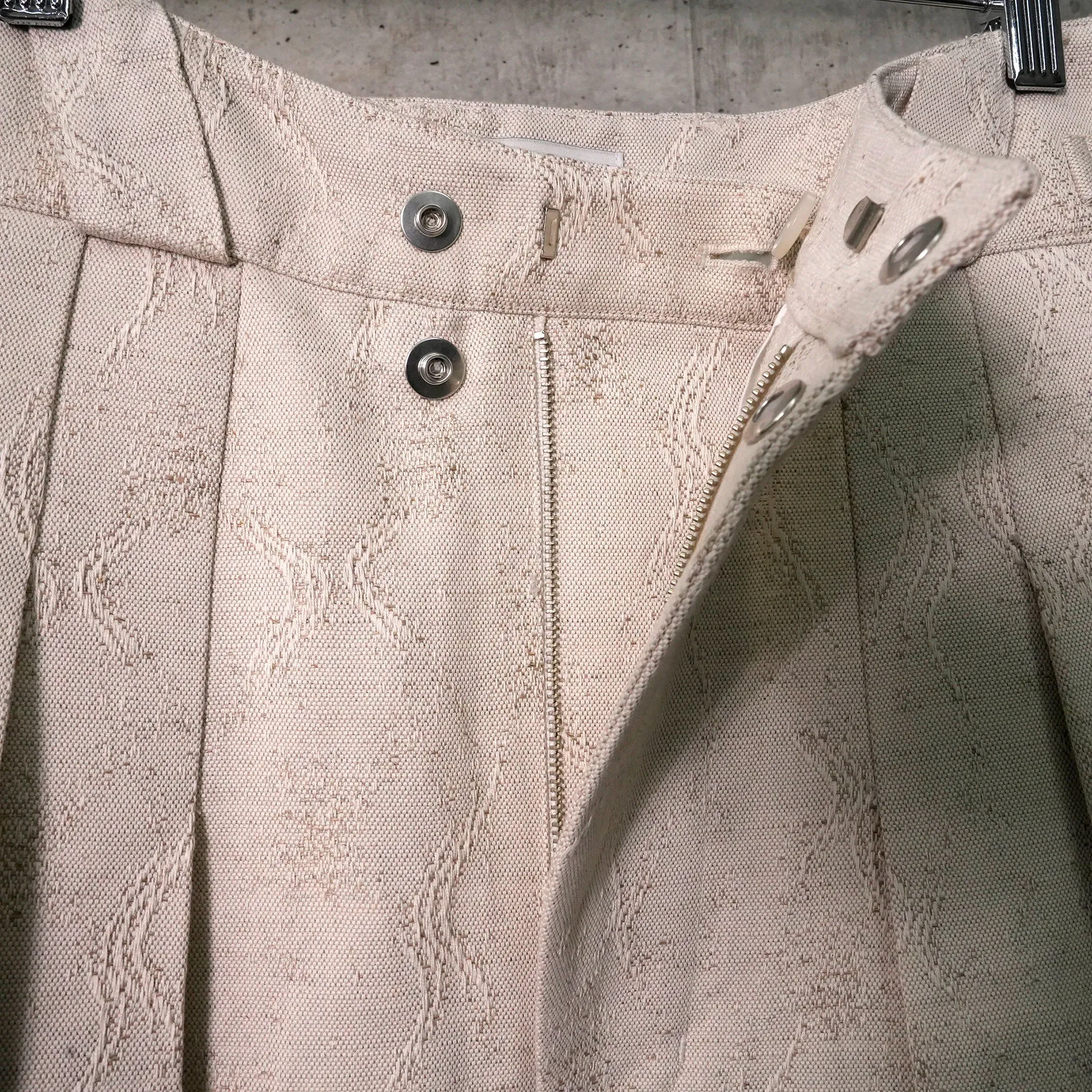 TAILORED BALLOON TROUSERS / IVORY