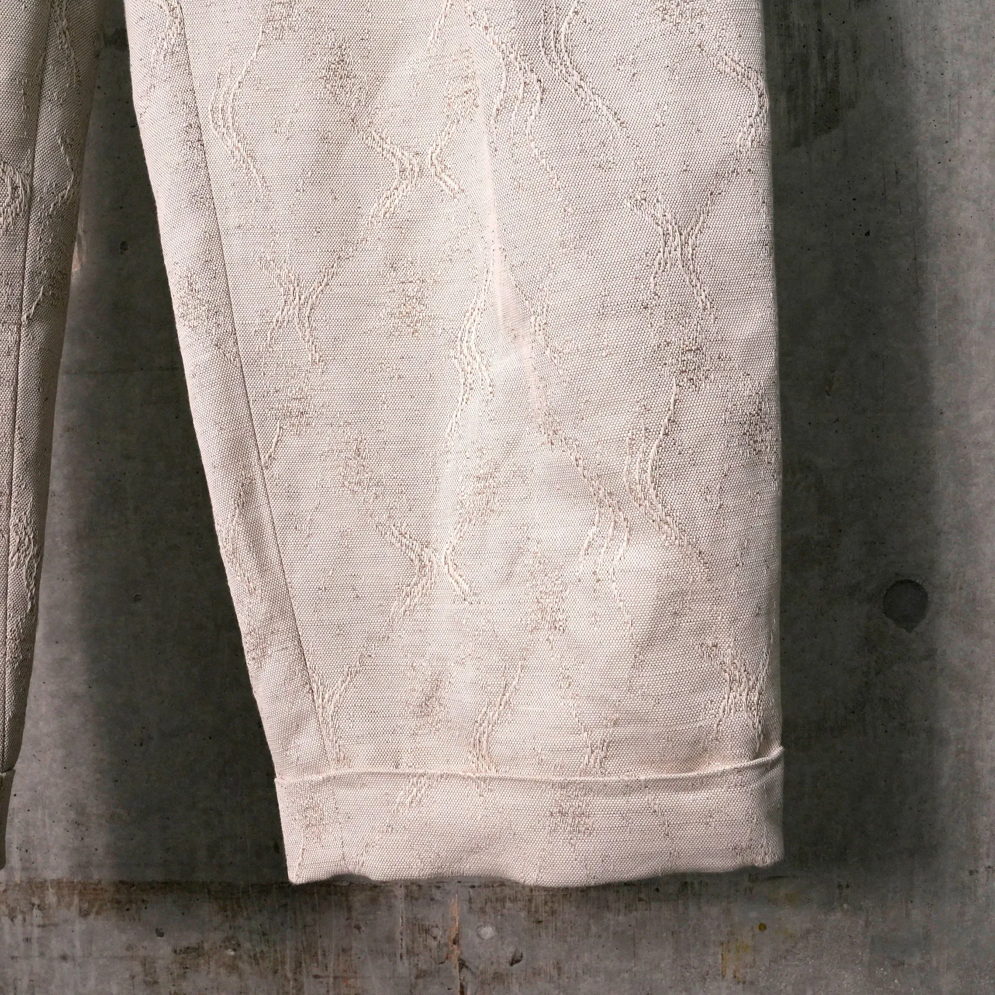 TAILORED BALLOON TROUSERS / IVORY