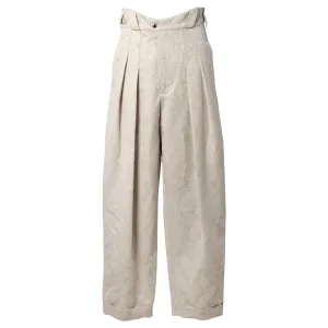 TAILORED BALLOON TROUSERS / IVORY