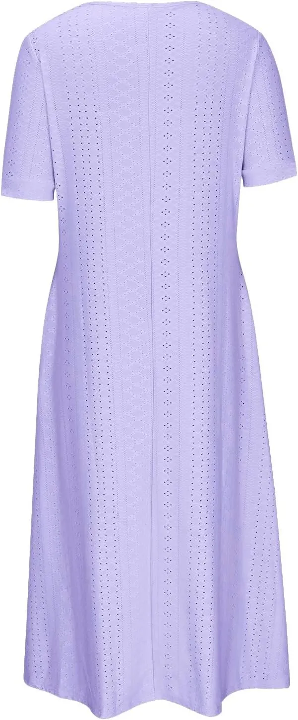 Tie Shoulder Mini Dress for Women Bow Square Neck Babydoll Ruffle Short Dress Summer Boho Flowy Sleeveless Sundress
